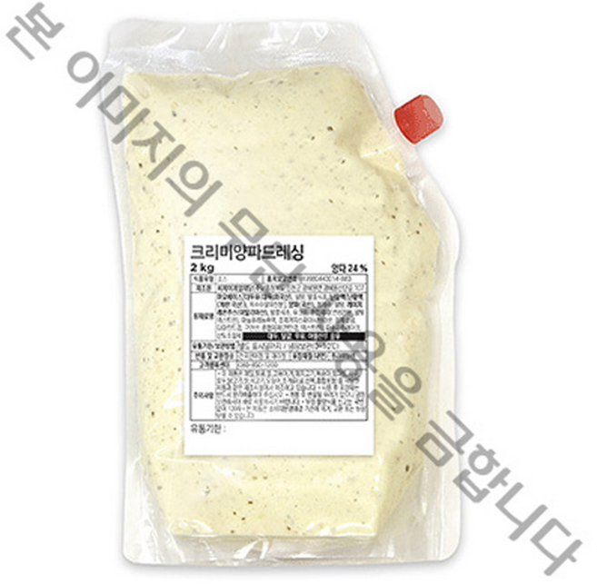 크레잇 크리미양파드레싱, 2kg, 2개