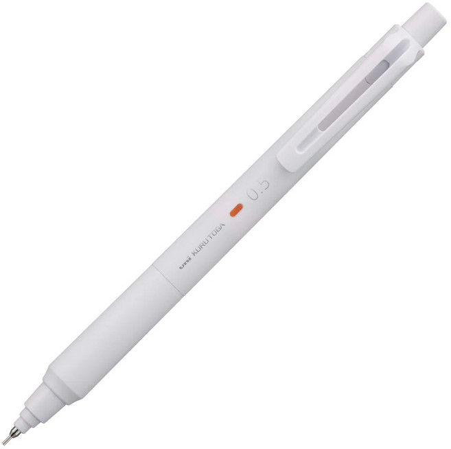 유니볼 유니 쿠루토가 KS 샤프 메이크업 한정판 0.5mm 1자루 (M5-KS), 1개, 파우더화이트