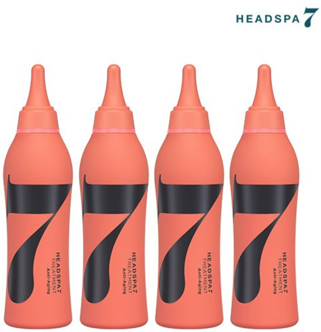 헤드스파7 안티에이징 헤어트리트먼트, 215ml, 4개