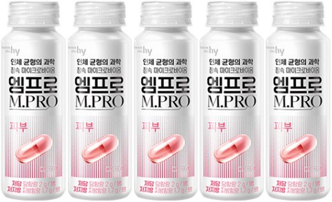 hy 한국야쿠르트 엠프로 피부 130ml 20개입, 20개