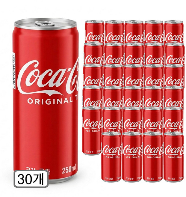 코카콜라, 250ml, 30개
