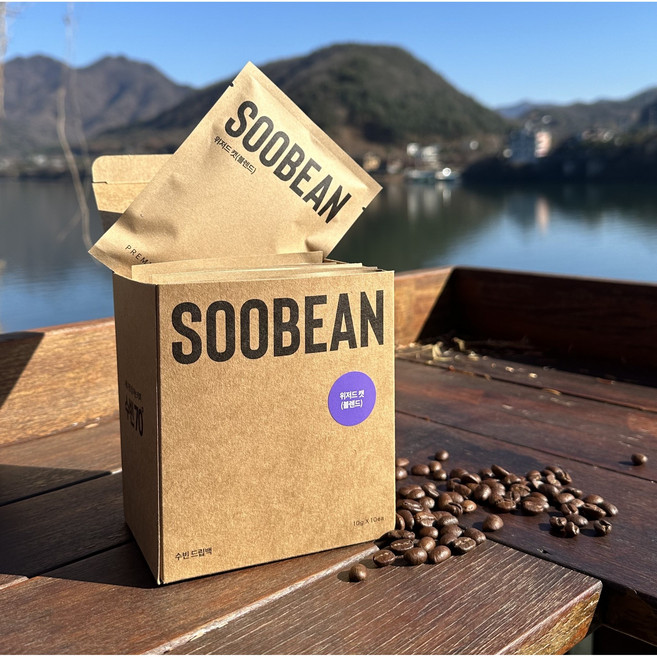 (드립백커피) 수빈70 디카페인 콜롬비아 후일라 10g, 1통, 10개입