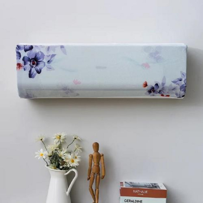 중국 스타일 벽걸이 에어컨 커버 신선한 패턴 에어컨 보호대, 33) 09 - 80x20x27   1P