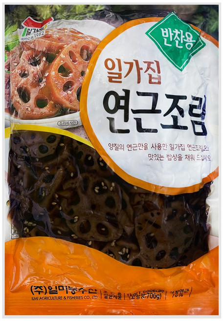[푸른들마켓][일가집]연근조림 1kg, 1개