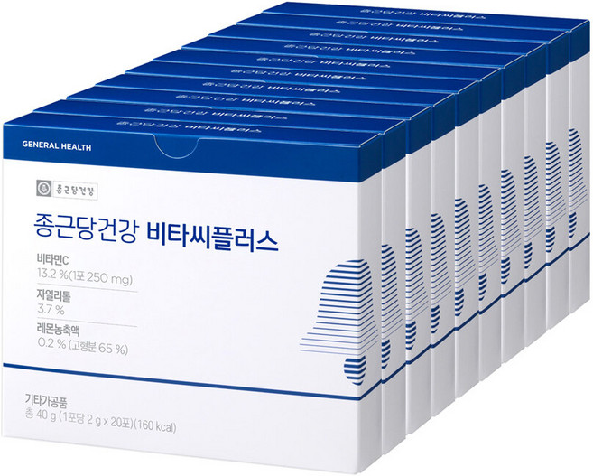 종근당건강 비타씨플러스 2g 200포 대용량 비타민C 250mg, 1개