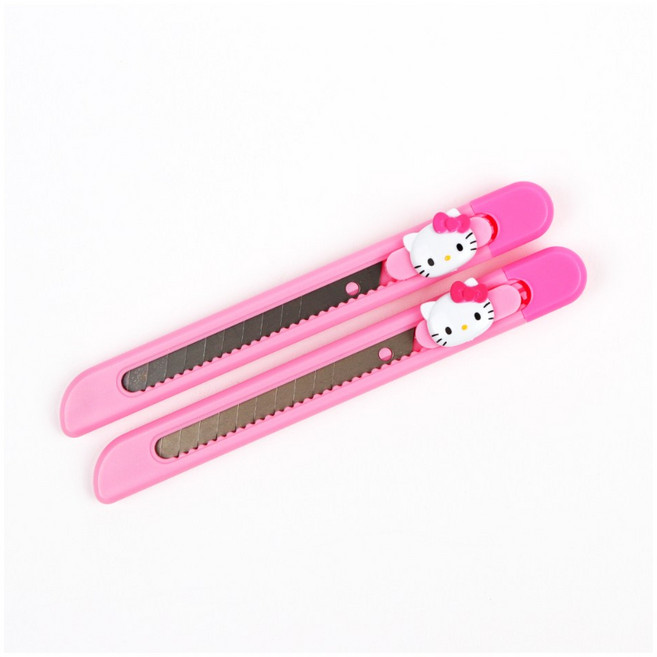 바이하츠 포켓 컷터칼 P-HKCT 소, 헬로키티, 1개