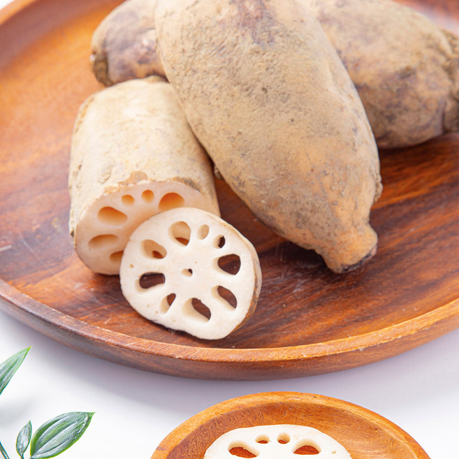 [미식한가] 유명산지 국내산 흙 연근 (중품/특품) 깐연근 생연근, 1개, 흙 연근 4kg(특품)