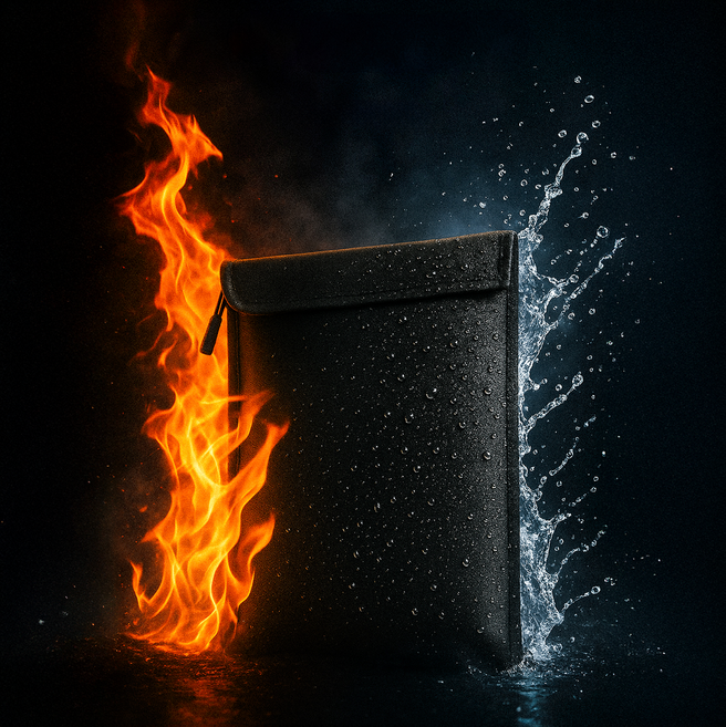 위즈윈 기내 보조배터리 내화 방염 방폭 화재 열폭주 예방 파우치 해외여행 파우치