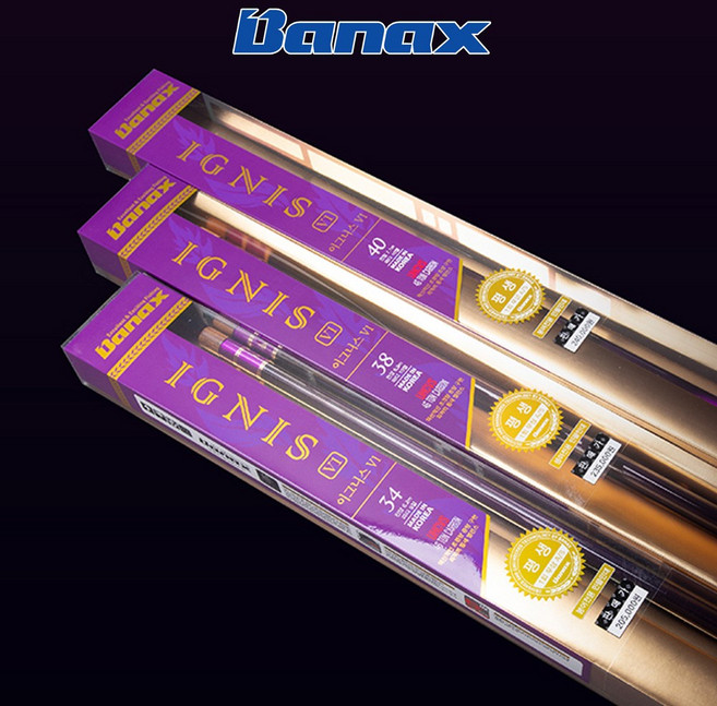 바낙스 이그니스 V1 초경량 민물낚시대 민물대 26칸, 1개