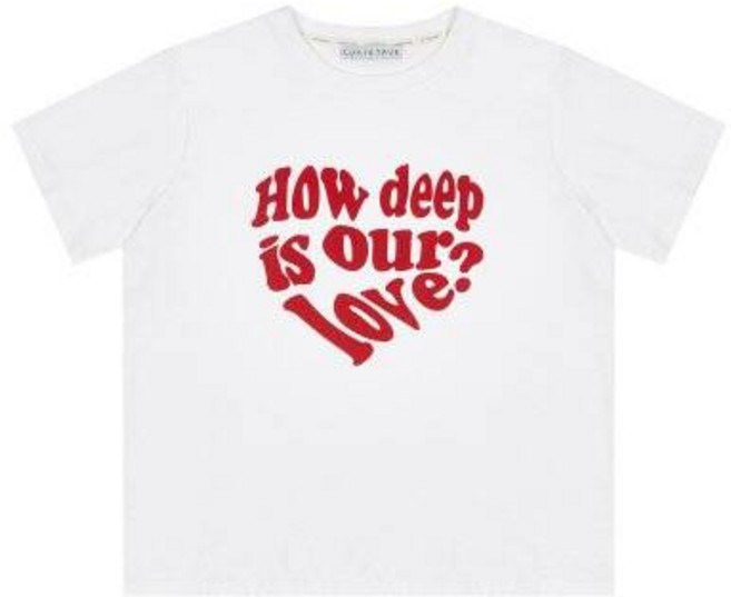 [국내정품] 러브이즈트루 반팔 IN LOVE TEE(3COLOR) 185687