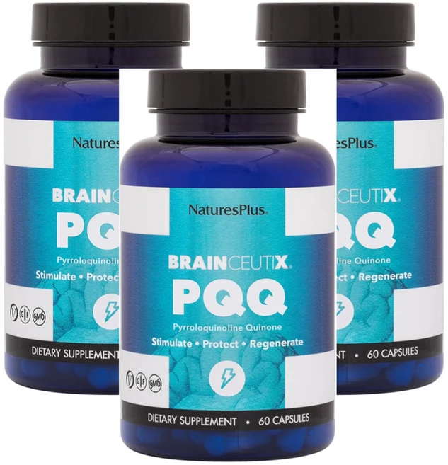 BrainCeutix PQQ 네이처스플러스 20mg 캡슐, 3개, 60정 - 쿠팡
