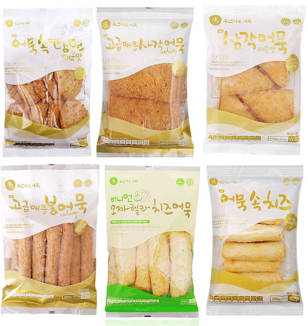 부산미도어묵 매콤 세트 1.85kg, 1세트