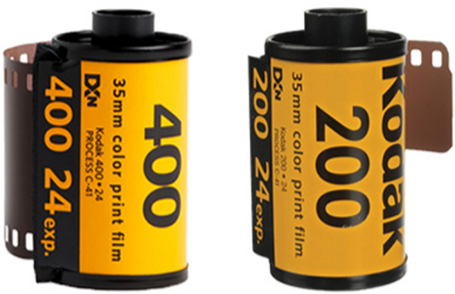 코닥필름 울트라맥스 400 24컷 + 코닥 골드 200 24컷 컬러필름2롤, 1개