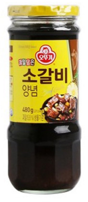 (무)오뚜기 소갈비양념480g, 480g, 15개