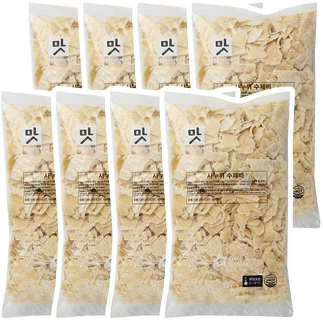 아워홈 사누끼 수제비, 1kg, 8개