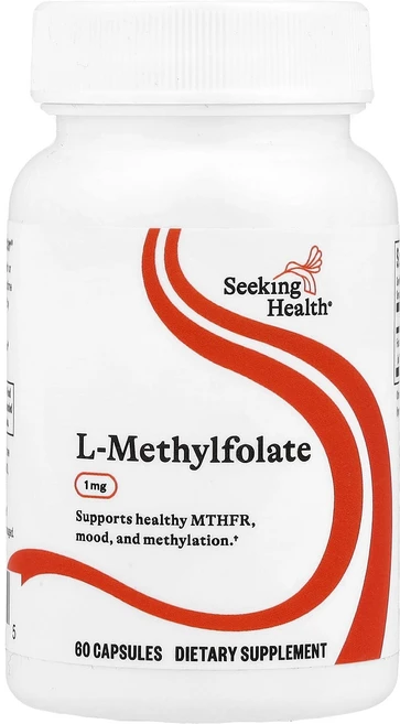 Seeking Health L-5 MTHF 시킹 헬스 엽산 1700mcg 60정, 1개 - 쿠팡