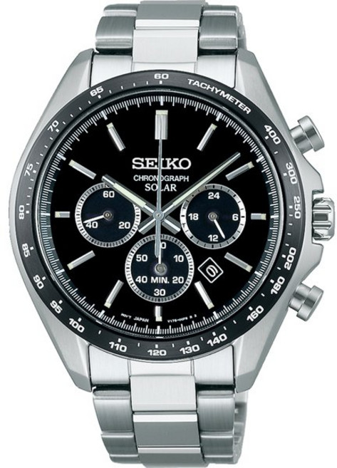 세이코 SBPY167 SEIKO SELECTION 셀렉션 S시리즈 솔라 크로노그래프 메탈 밴드 맨즈 160074