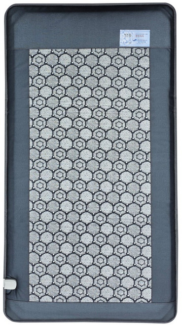 (주)한일생활과학 그래핀 탄소매트 전기장판 전기매트, 그레이, 싱글