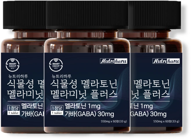 숙면을 위한 식물성 멜라토닌 멜라미닛 플러스, 1개 - 쿠팡