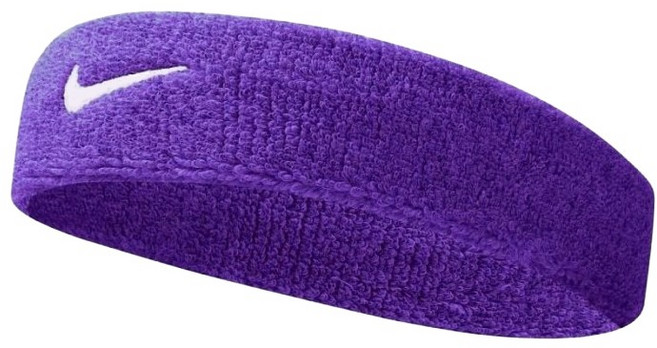 나이키 스우시 클래식 헤어밴드 1P, 퍼플, 1개