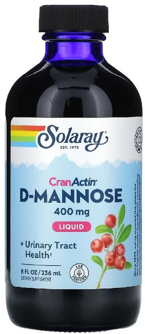 솔라레이 리퀴드 D-만노스 위드 크랜액틴 8 fl oz (236 ml), 1개, 236ml - 쿠팡