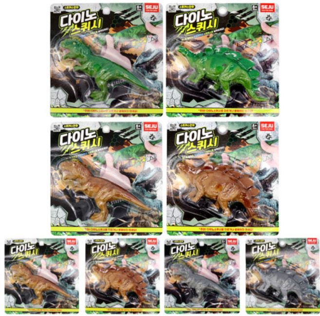 세주 다이노스퀴시 공룡말랑이, 1개