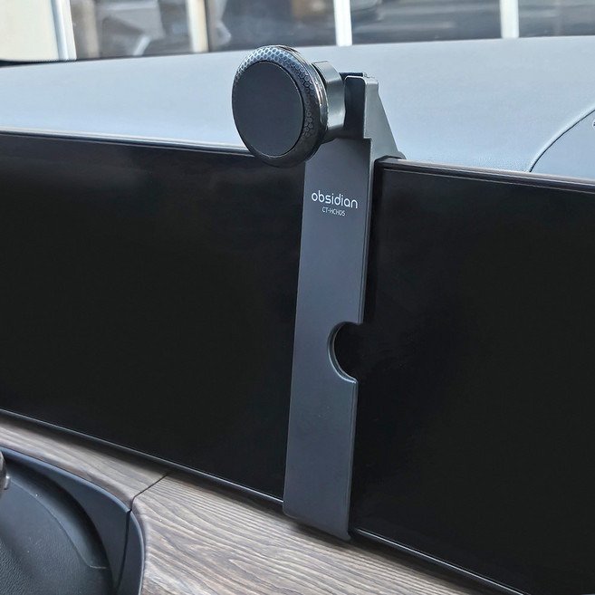 옵시디언 싼타페 MX5 전용 파노라믹 커브드 디스플레이 대시보드 핸드폰 자석 거치대, 1개