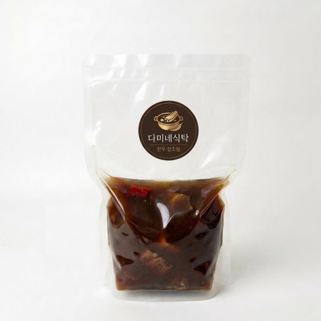 한우 장조림 부드러운 소고기 반찬, 1개, 700g