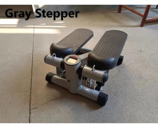 지압 스텝퍼 실내 운동 발바닥 홈트 하체 운동기구 가정용 피트니스 장비 다기능 스테퍼 소형 유압 슬리밍 다리, 3)Gray