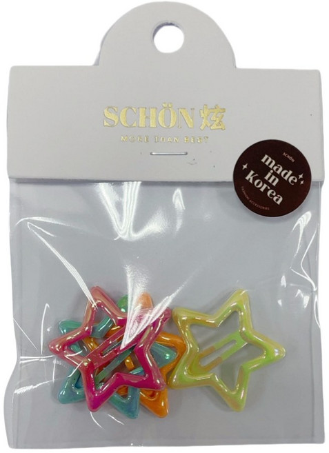 SCHÖN 韓國製 髮夾BB夾組 兒童髮飾