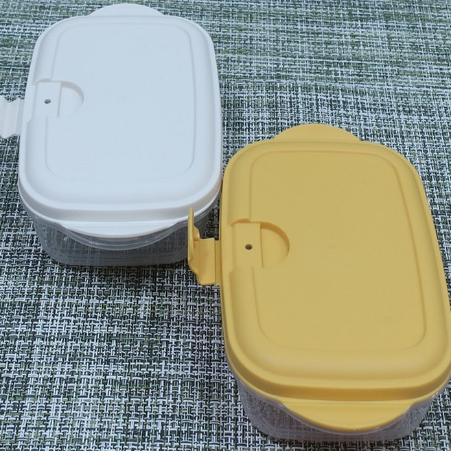 락앤락 전자레인지 밥보관용기 2종세트 300ml/400ml 중 용량선택 스팀홀 갓지은밥처럼 촉촉하게 냉장/냉동 보관용기, 02. 400ml (밥보관용기2종), 1세트