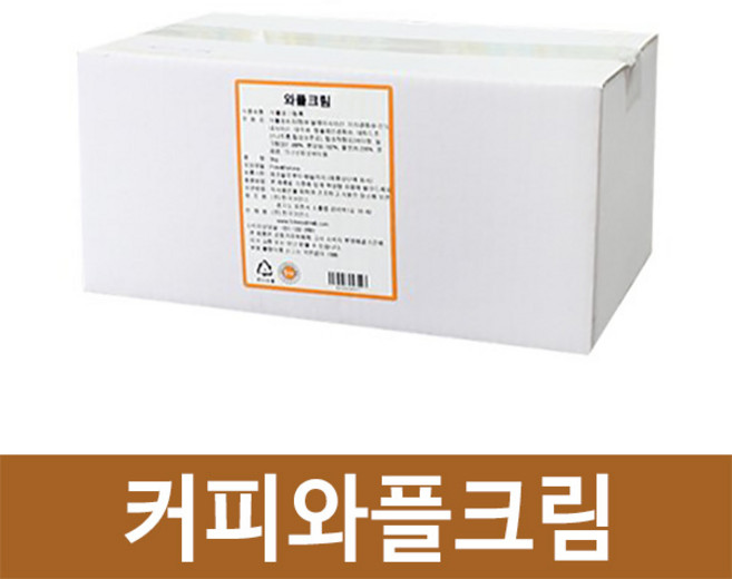 꾸플 커피 와플크림(3kg), 3kg, 1개