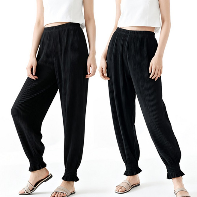 여성 냉장고바지 몸빼 밴딩 바지 1+1