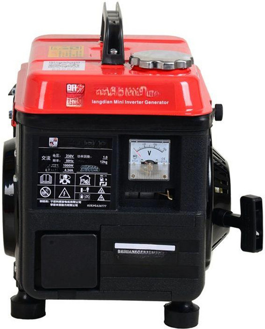 캠핑용 무소음 발전기 비상용 야외 소형 저소음 이동식 가정용 차박, 전동구리 변속 650W 10kg