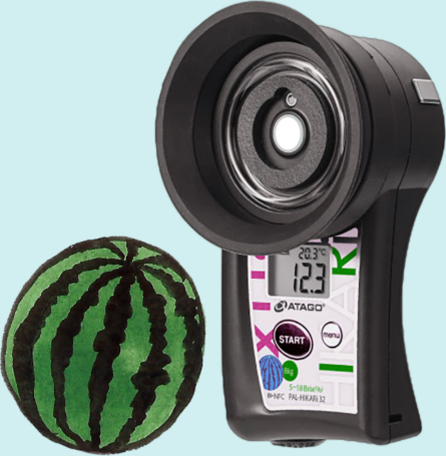 아타고 ATAGO PAL-HIKARi 32 히카리 비파괴 수박 측정기, 1개