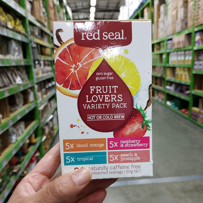 [레드씰] 슈가프리 글루텐프리 프룻 러버 버라이어티 20티백 50g, 3개