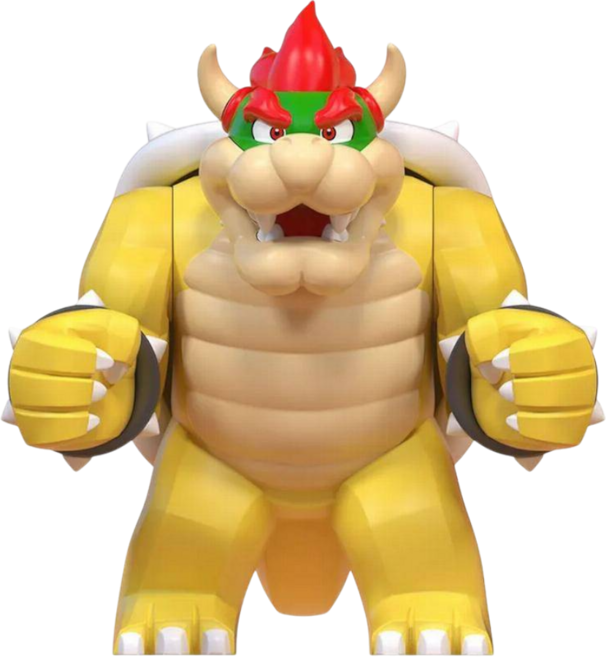 슈퍼마리오 호환블럭 브릭미니피규어 시리즈 마리오/루이지/쿠파/요시/토드/피치 취미/수집/장식/컬렉션용 커스텀 호환 블록피겨 컬렉션 04, 1개