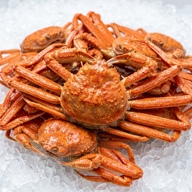 [한정수량] 빌리푸드 산지직송 수율90% 프리미엄 자숙 박달홍게 3.5~4kg(8~9마리), 2세트, 3.5kg~4kg