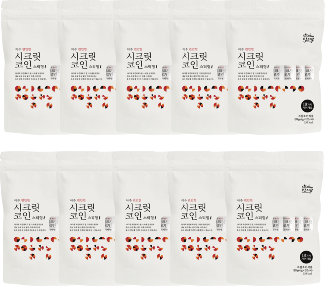 (키친스토리단독) 빅마마 이혜정 아주 편안한 맛 시크릿코인 분말육수 스틱형 신제품, 80g, 10개