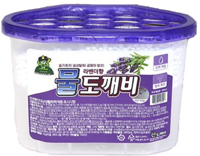 습기제거제 제습제 산도깨비 물도깨비 라벤더향 (제습량500ml), 1개