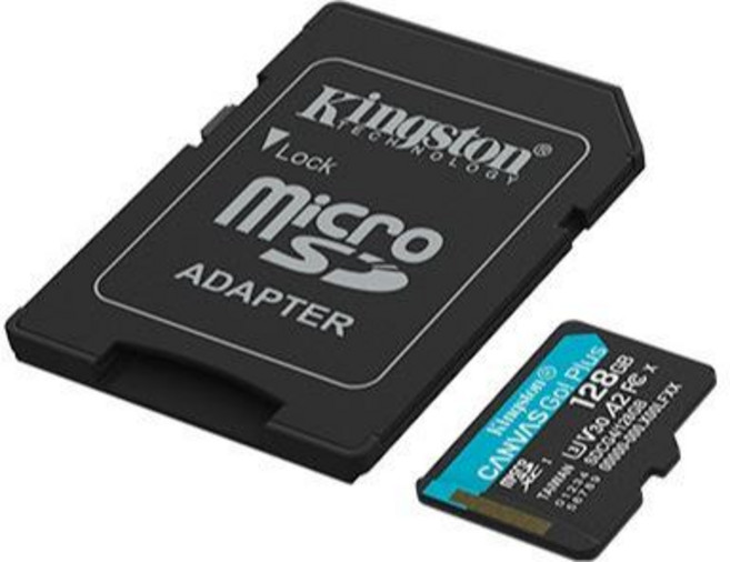 金士頓 Kingston SDCG4 MicroSD 記憶卡 Gen4 64GB/128GB/256GB, 1個, 128GB