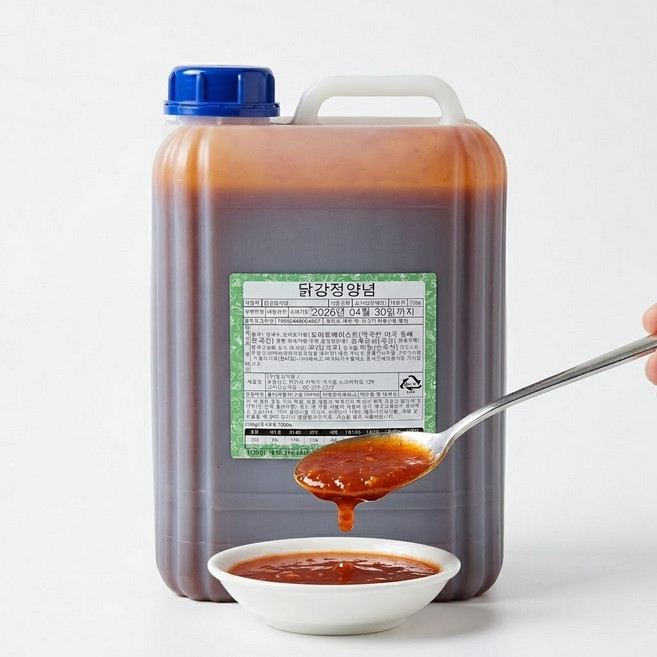 금양식품 업소용 닭강정양념 소스 10kg (대용량) 치킨양념 치킨소스 달콤매콤 닭강정소스, 1개