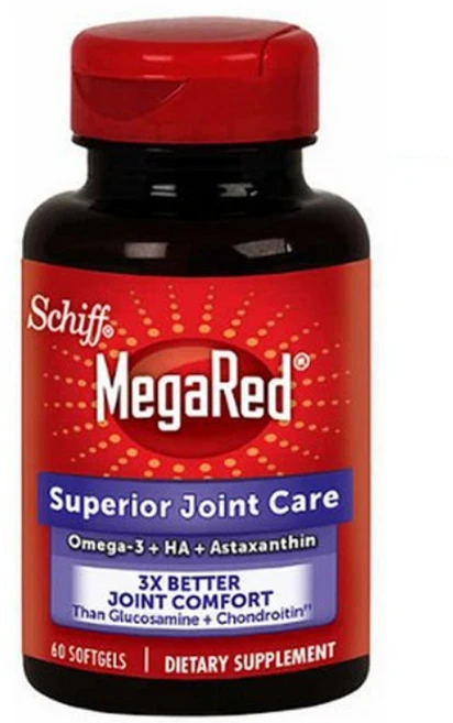 쉬프 Schiff 메가레드 슈페리어 조인트 케어 60정, 1개 - 쿠팡