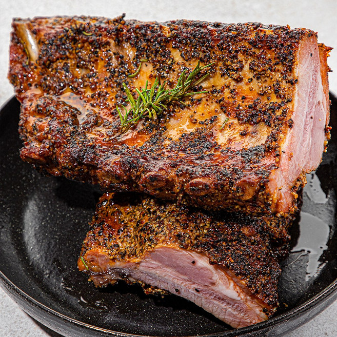 씨에프 크러쉬페퍼 로인립 바베큐 폭립(냉동), 2개, 400g