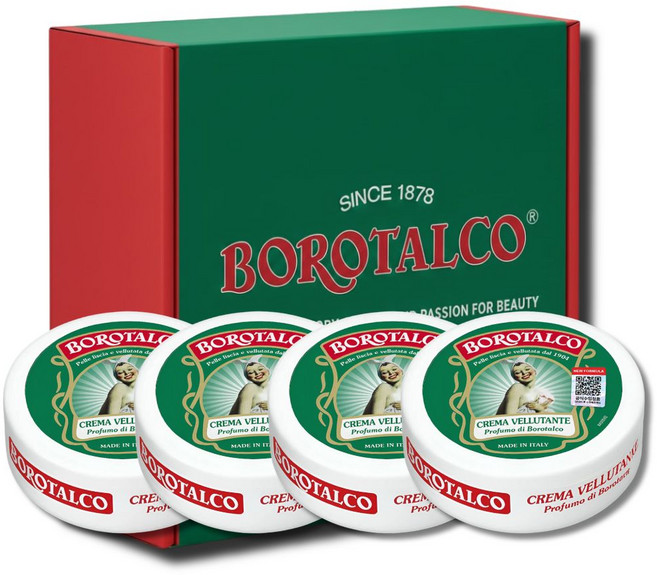 보로탈코 바디크림 정품 패키징 세트, 4개, 150ml