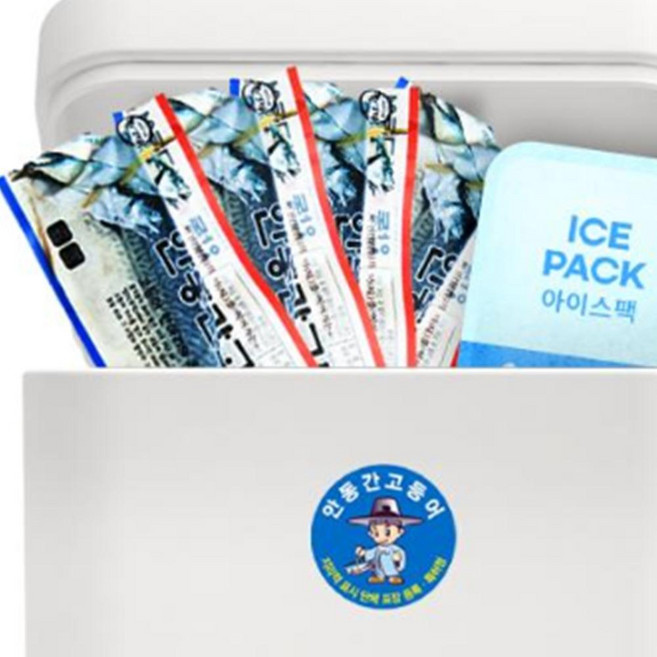 전통 안동 순살 손질 간고등어 생선구이 필렛포장 6팩, 80g 중소