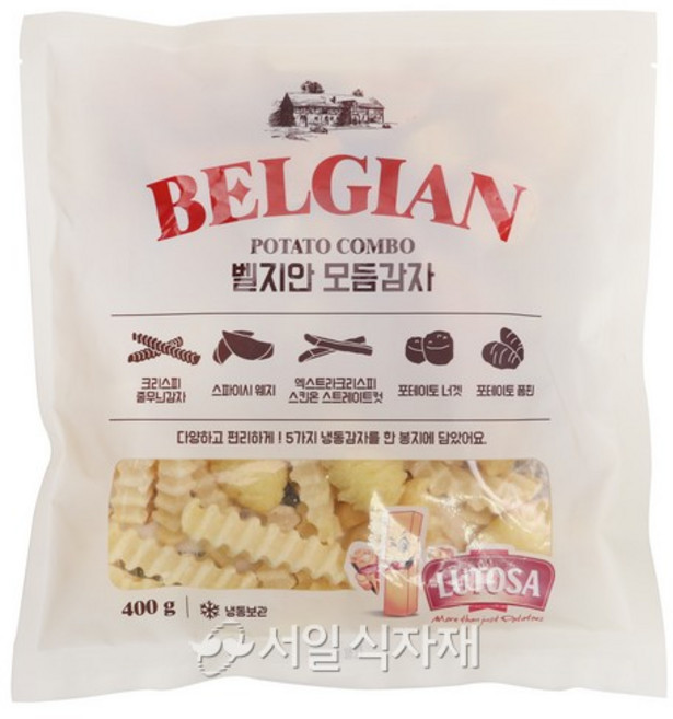 루토사 벨지안 모듬감자, 6개, 400g
