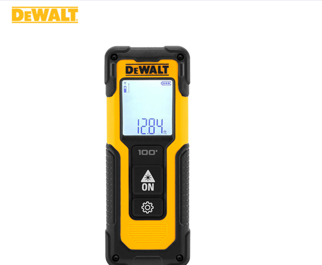 디월트 DWHT77100-KR 레이저 거리측정기 30M 실내용 AAA건전지2p포함, 1개