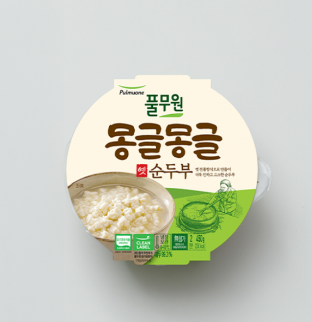 풀무원식품 몽글몽글 옛 순두부 450g, 3개