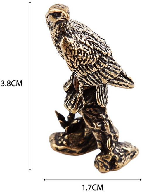 티벳 명상 종 황동 수공예 다이캐스팅 윈드 벨 티베트 청동 금속 골동품 풍수 차임 포춘 징글 1PC, Color: 4. eagle